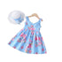 Summer Girl's Simple Floral Dress